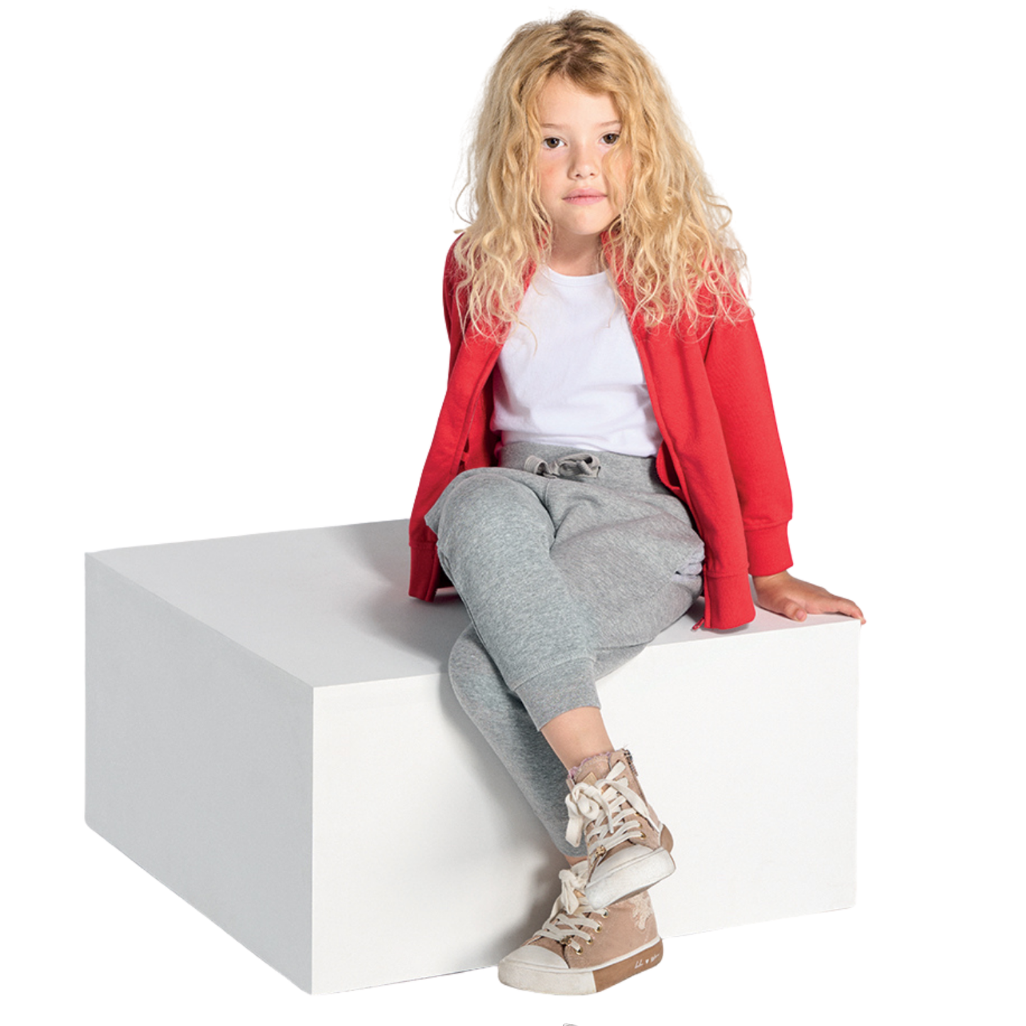 Felpa personalizzata per bambini con zip | Cod. SWRKFUZIP240