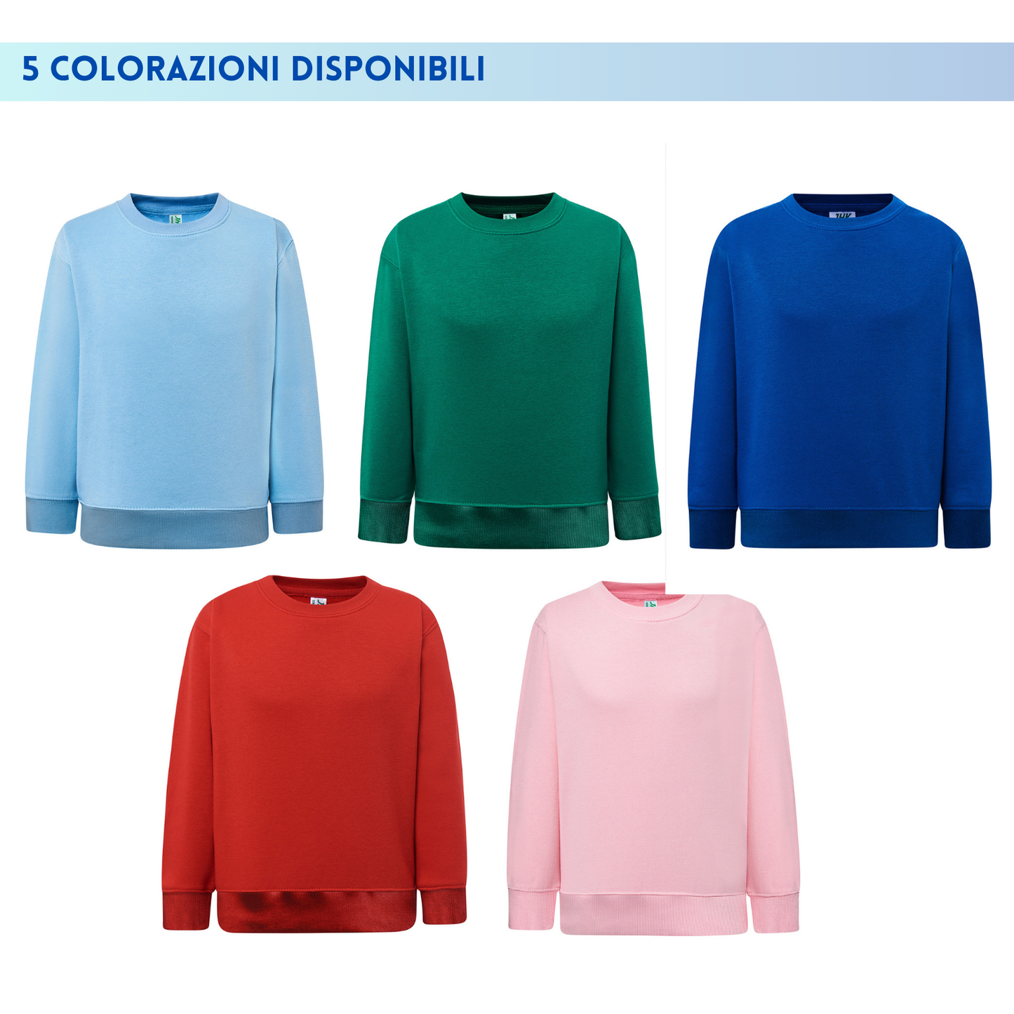 Felpa personalizzata per bambini | Cod. SWRK290