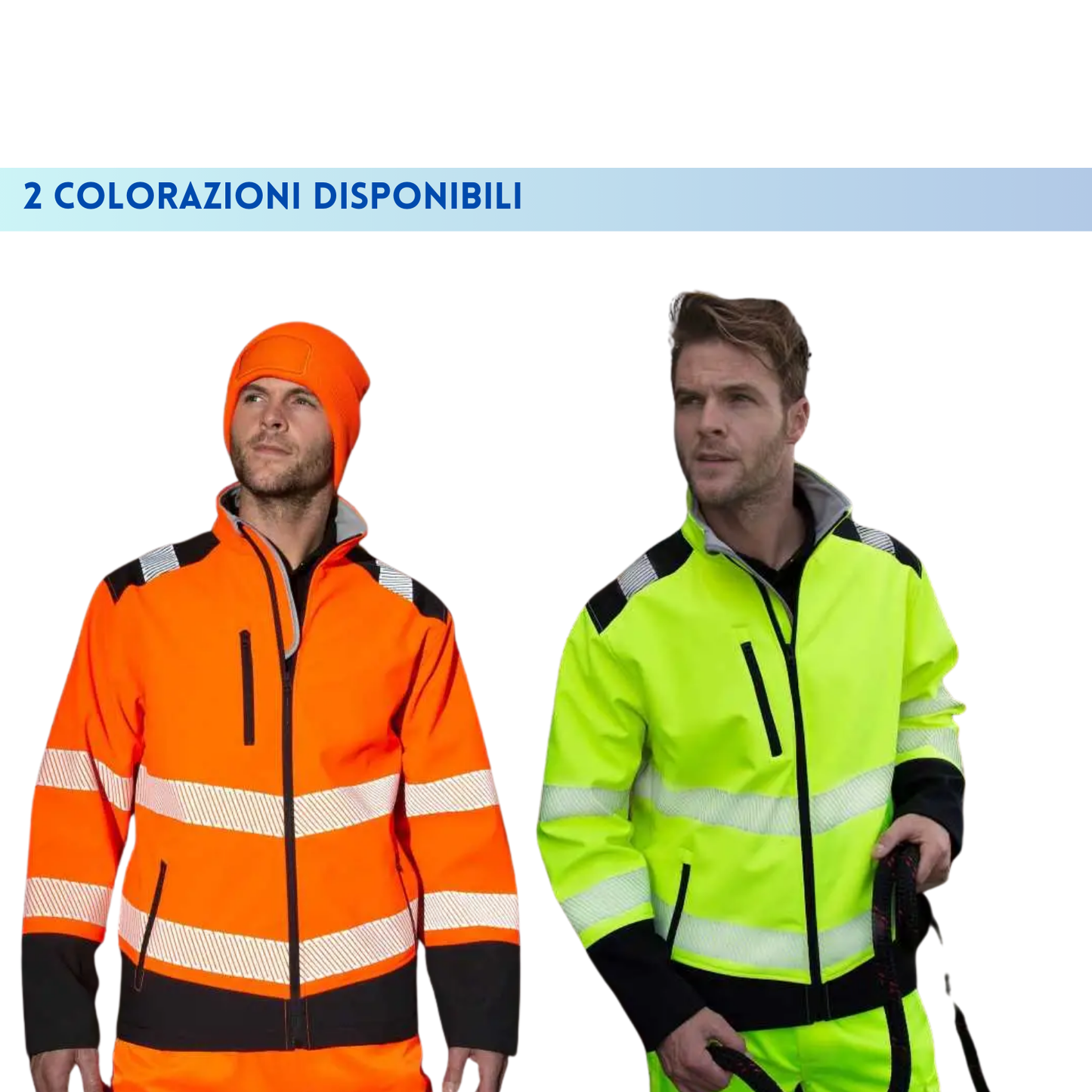Softshell da lavoro alta visibilità | Cod. RER476X