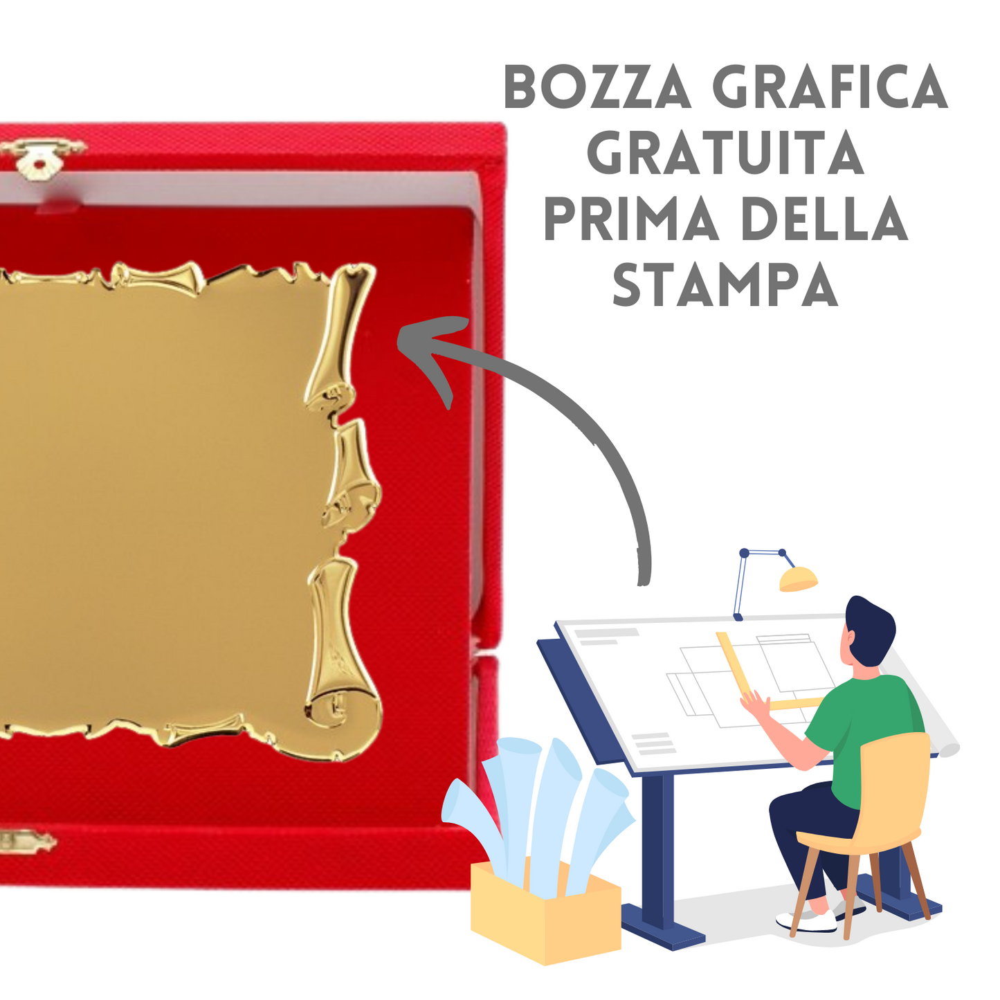 Targa riconoscimento personalizzata 19.182SR