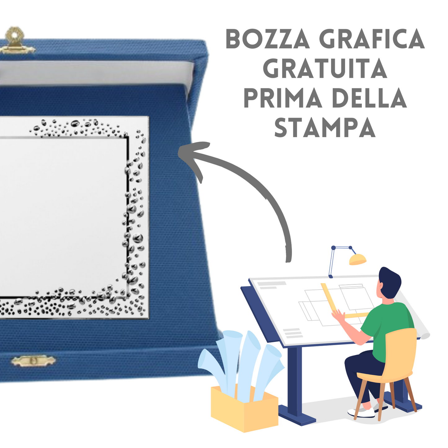 Targa riconoscimento personalizzata 19.091S