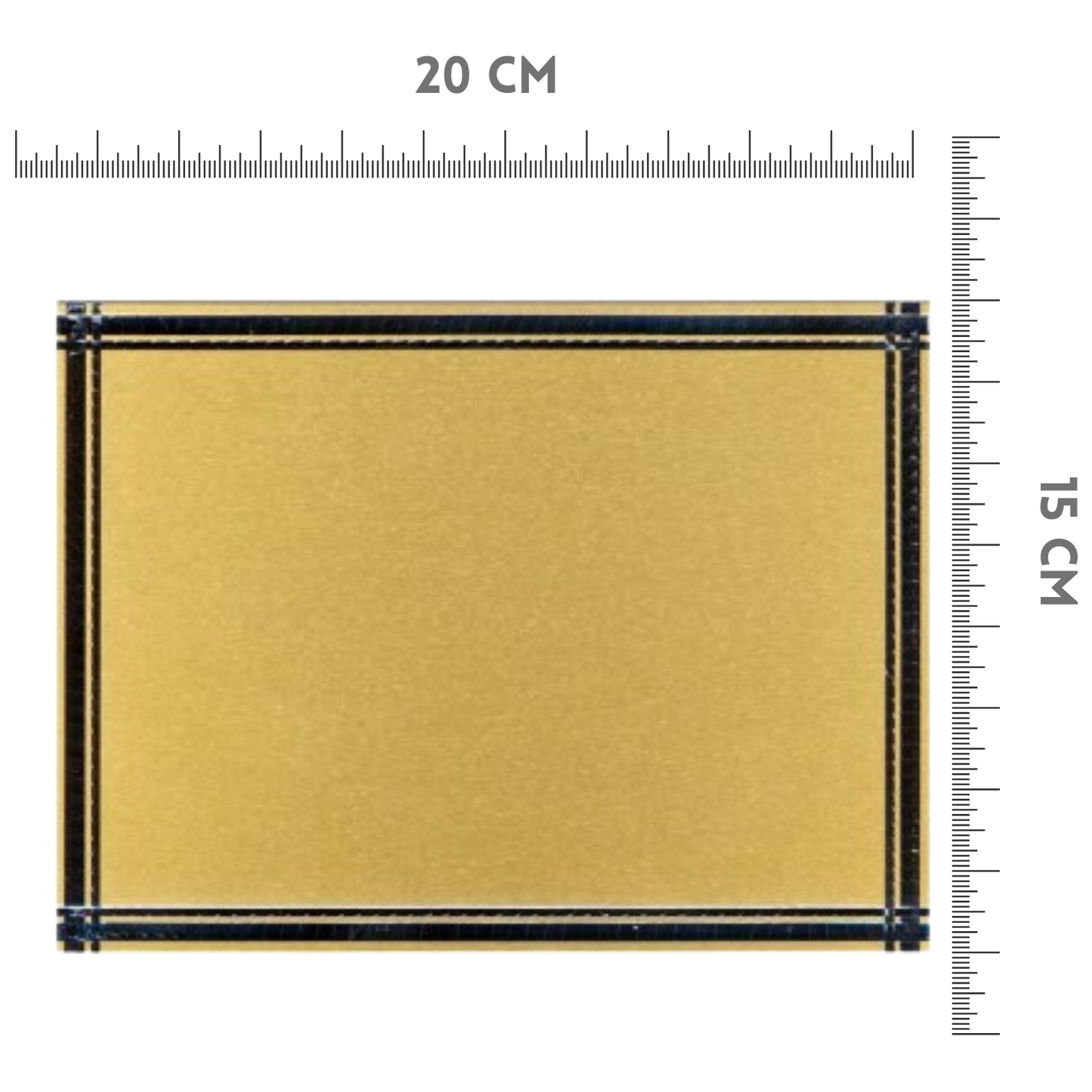Targa riconoscimento personalizzata 19.022G