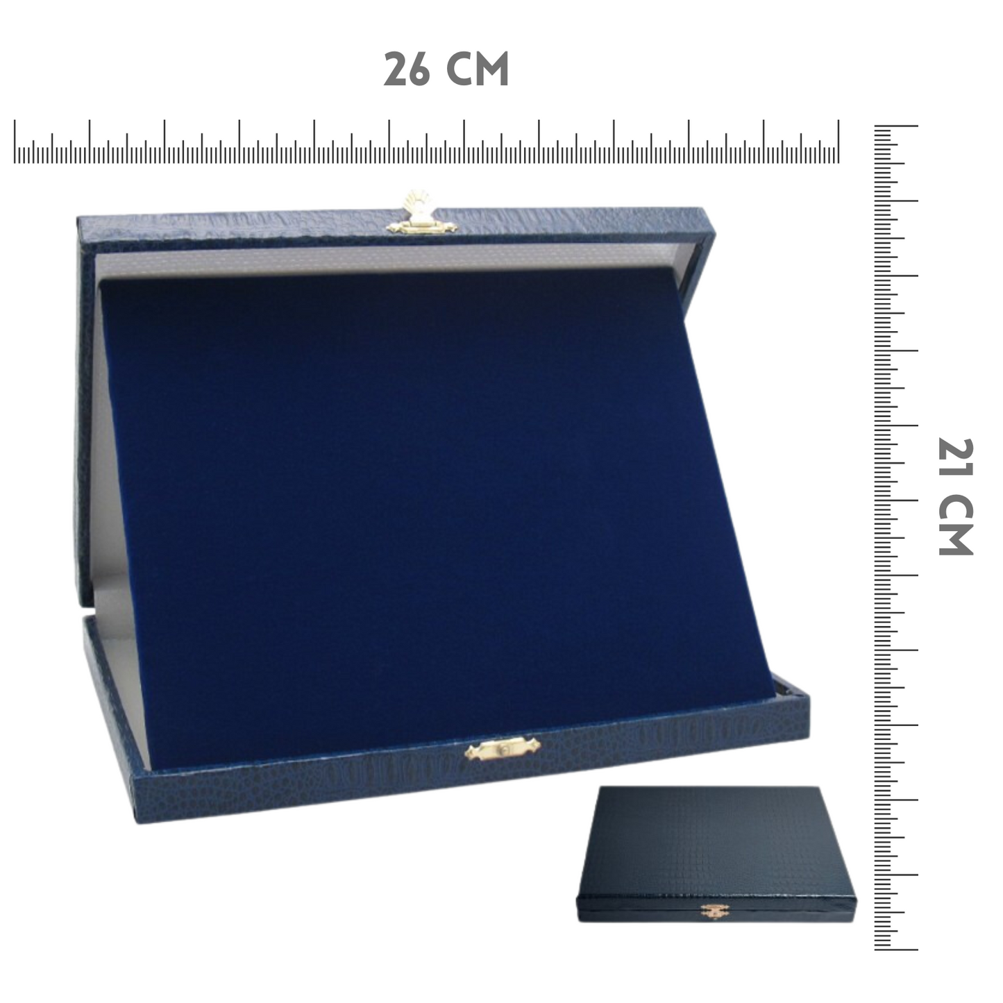 Set targa con astuccio 26x21 cm | Cod. 20.682