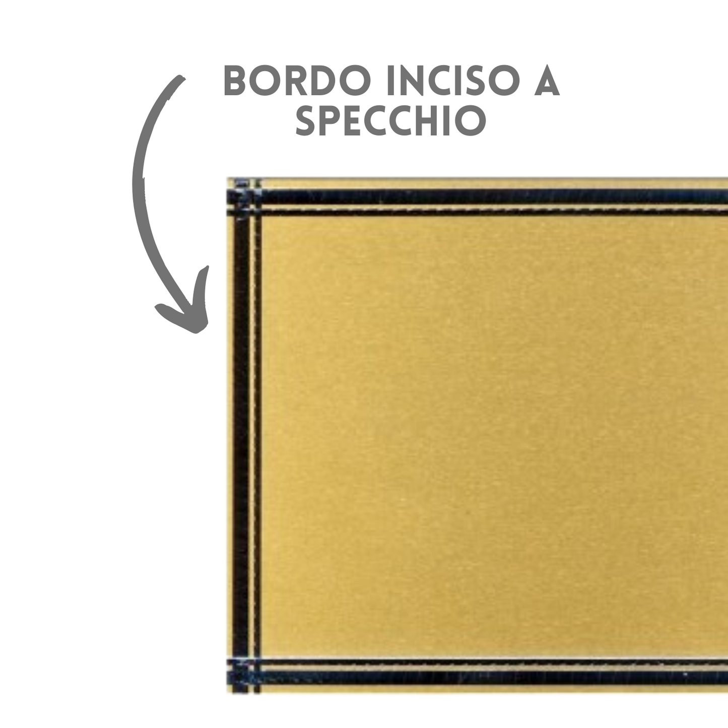 Targa riconoscimento personalizzata 19.022G