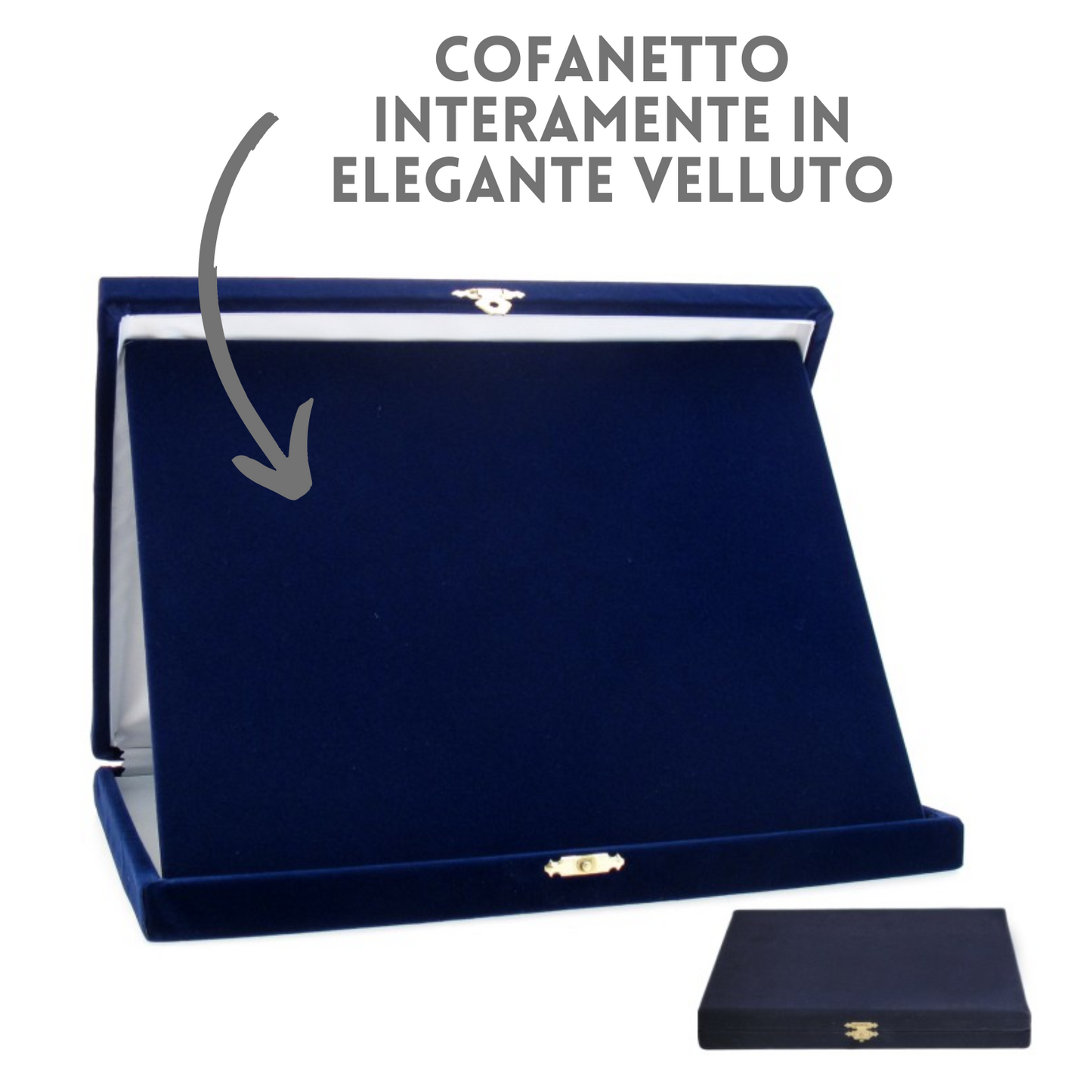 Set targa con astuccio 31x25 cm | Cod. 21.131A