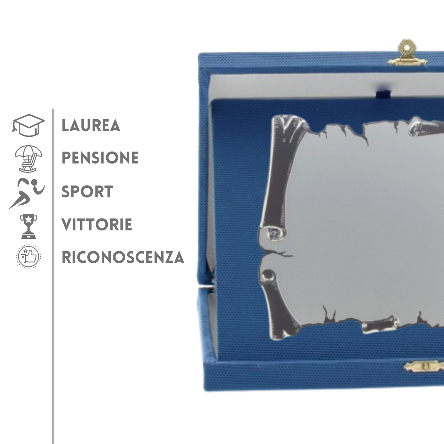 Targa riconoscimento personalizzata 19.081S