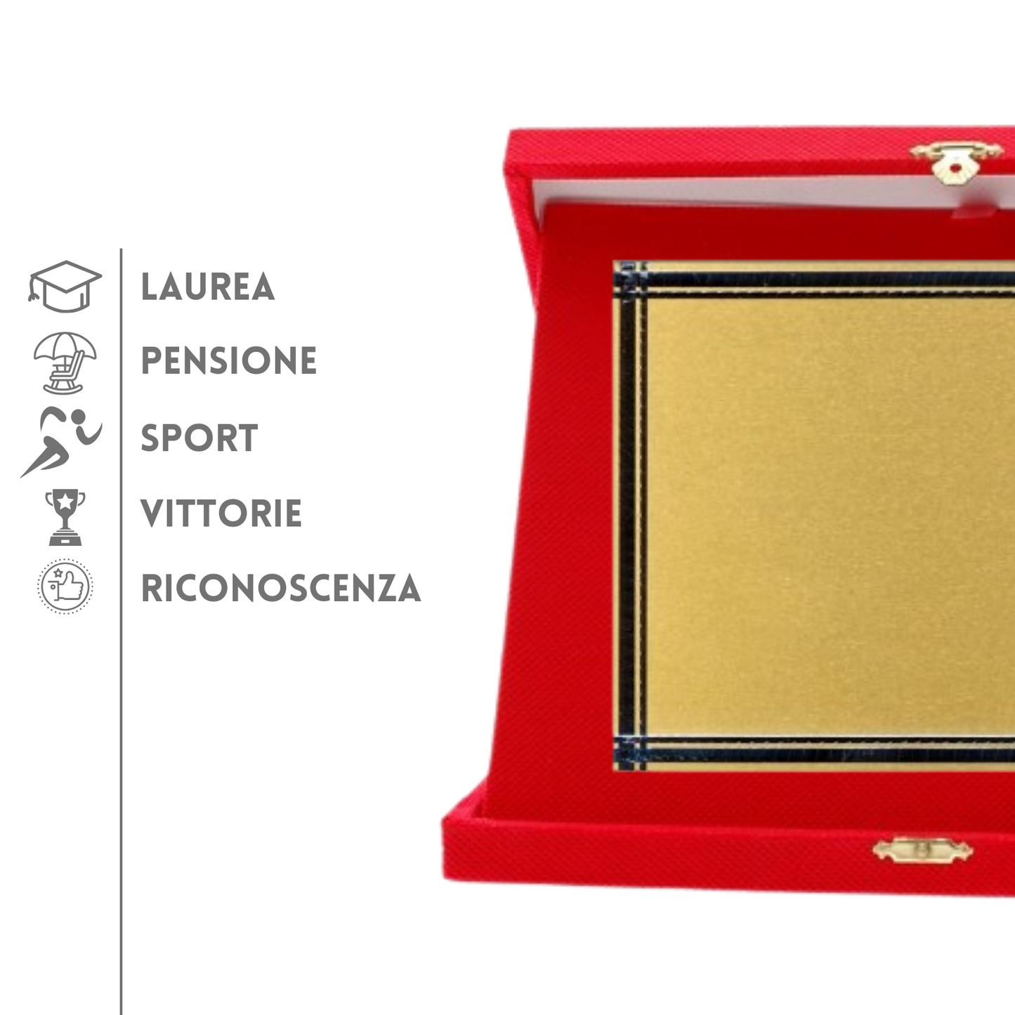 Targa riconoscimento personalizzata 19.022G