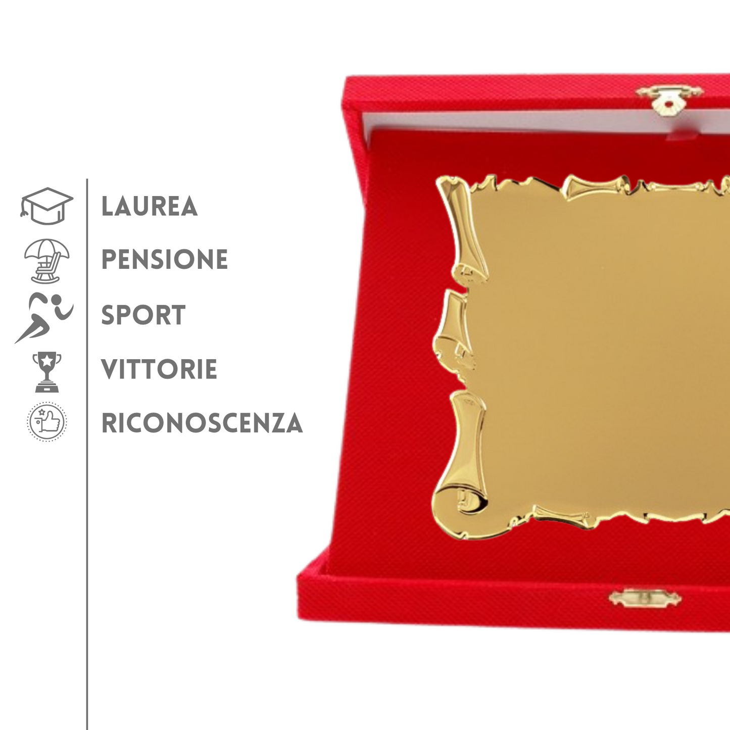 Targa riconoscimento personalizzata 19.182SR