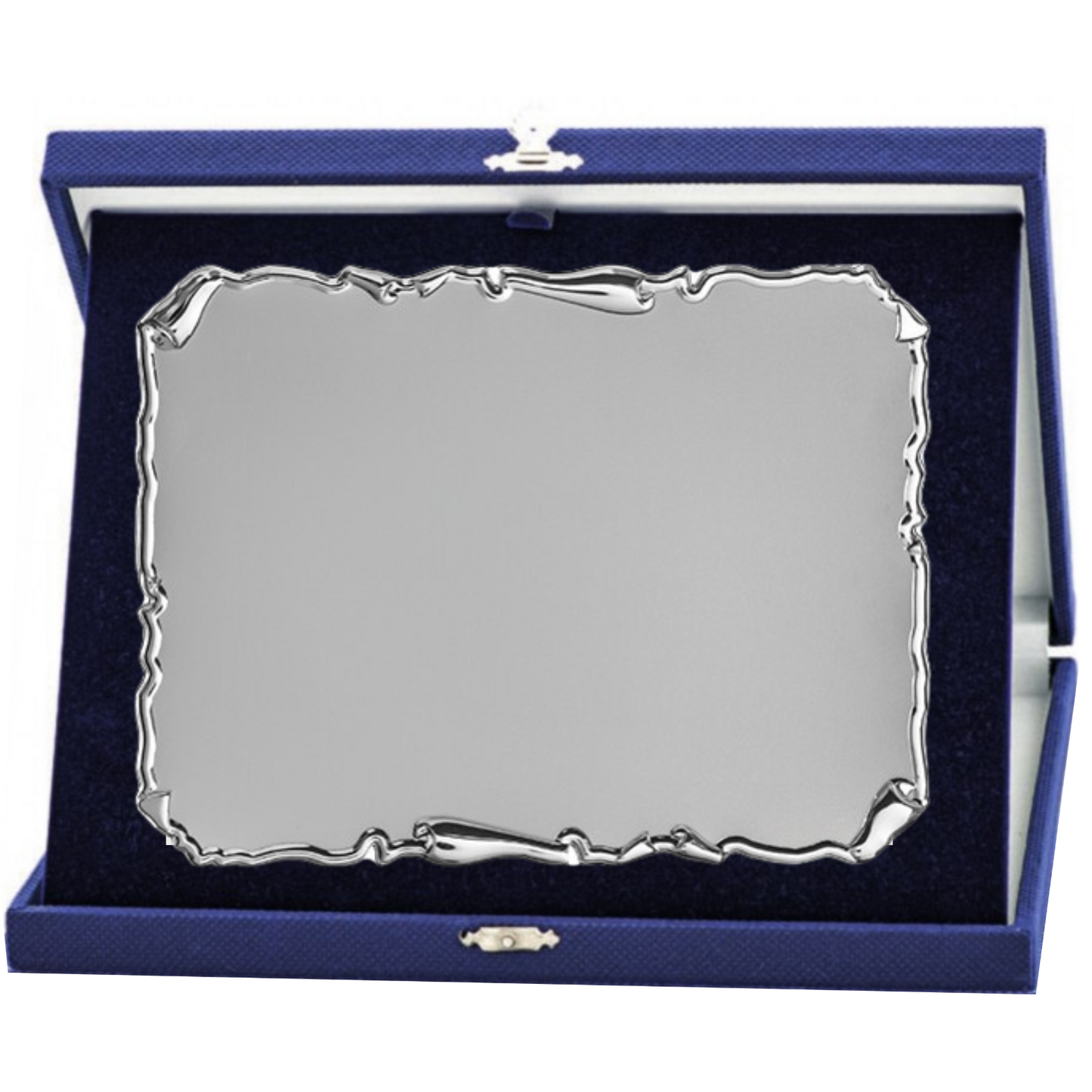 Targa riconoscimento 23x19 personalizzata con cofanetto | Cod. 19.182S