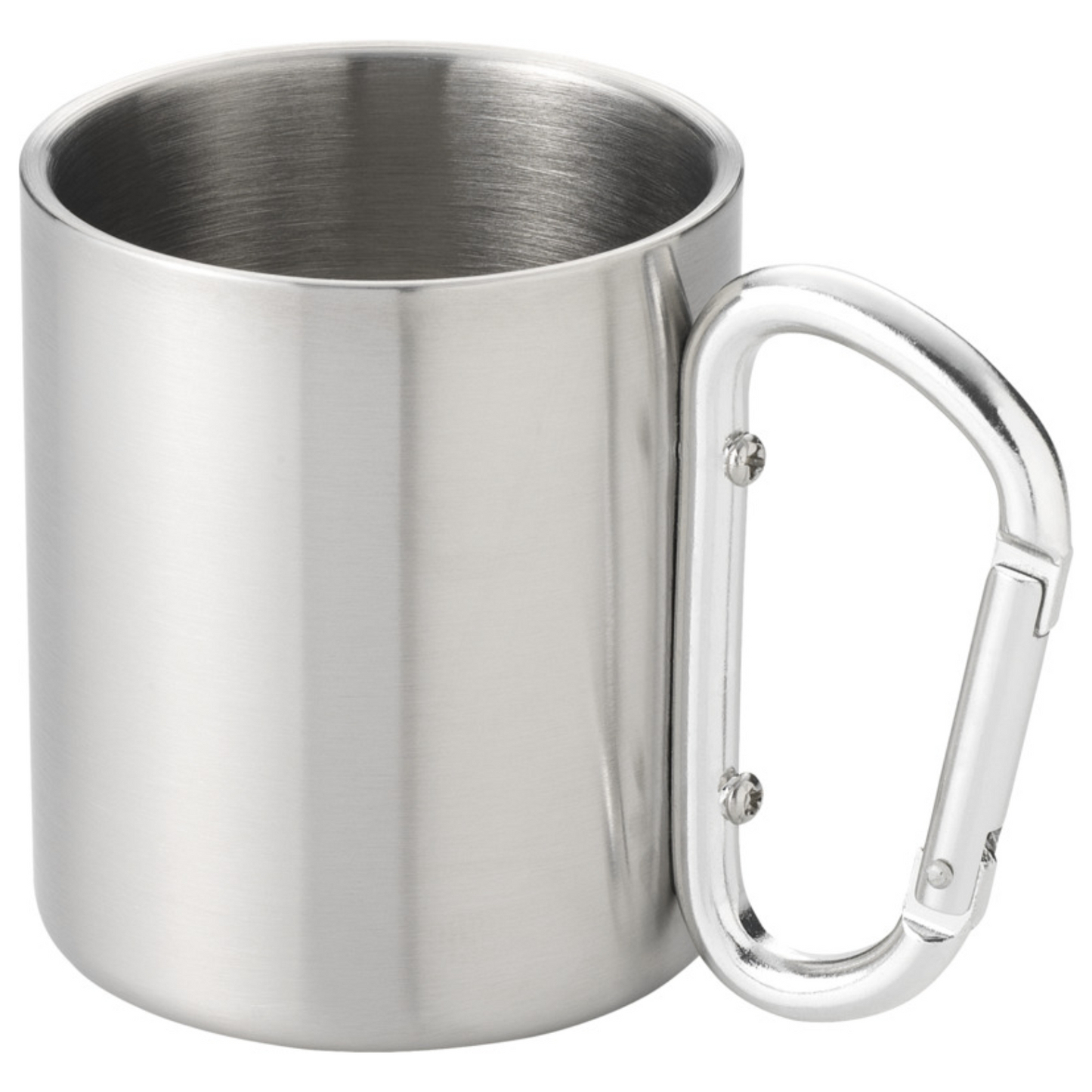 Tazza termica in acciaio inox con moschettone | Cod. Alps
