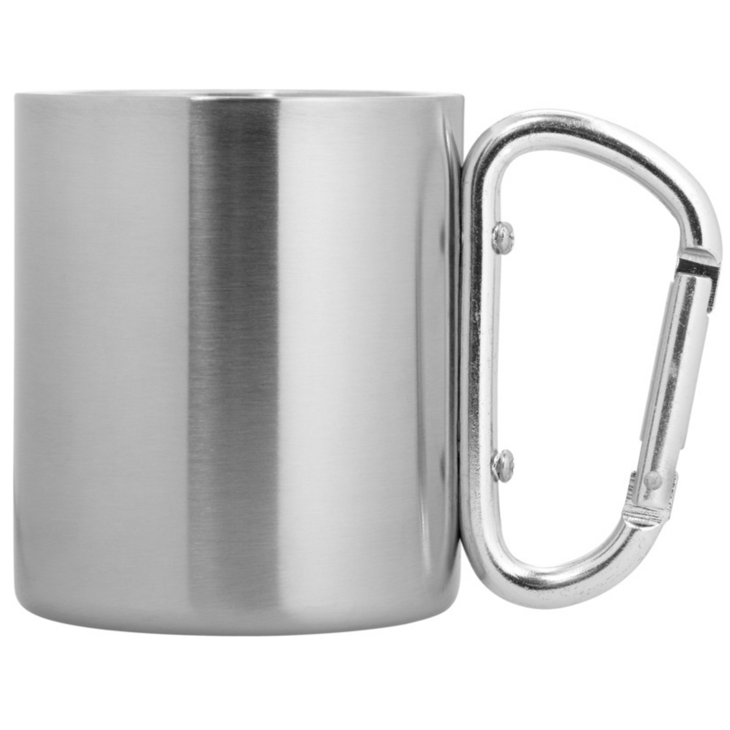 Tazza termica in acciaio inox con moschettone | Cod. Alps