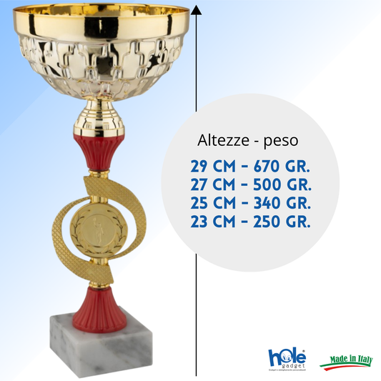 Set 4 Coppe da 29 - 27 - 25 - 23 cm | Cod. 13.559G