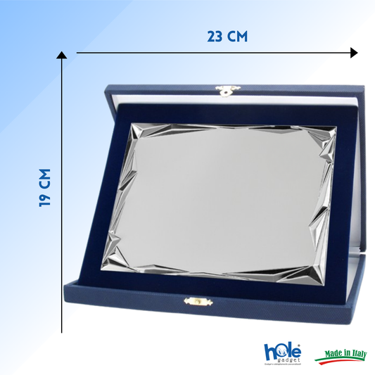 Targa personalizzata con astuccio 23x19 cm | Cod. 19.76.23