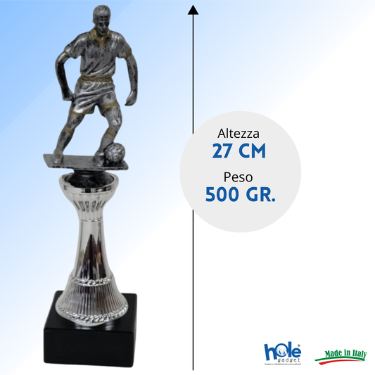 Premio calcistico personalizzato 27 cm | Cod. 14.551A