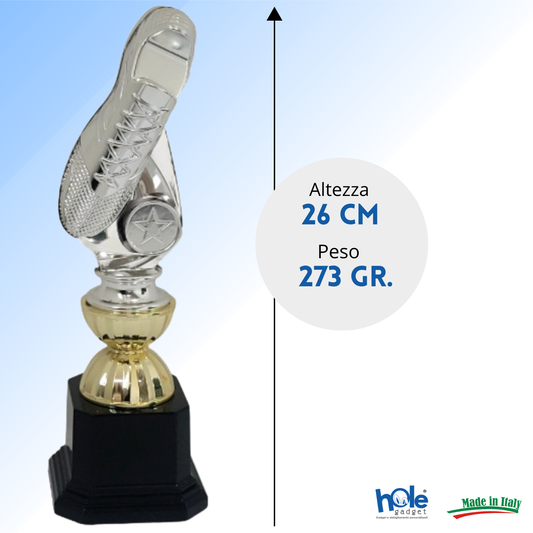 Premio calcistico personalizzato 26 cm | Cod. 14.540C