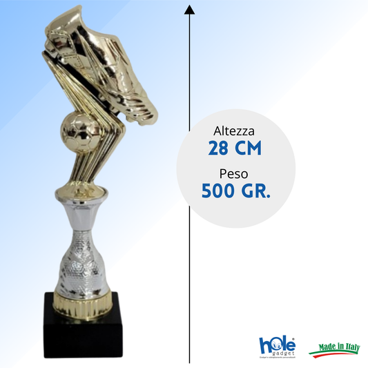 Premio calcistico personalizzato 28 cm | Cod. 14.554