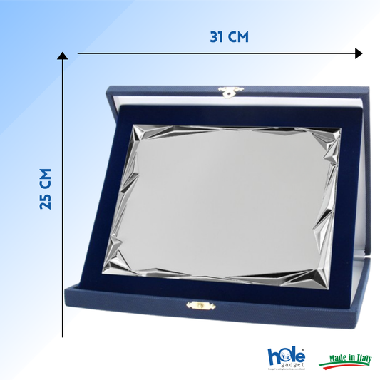 Targa personalizzata con astuccio 31x5 cm | Cod. 19.76.31