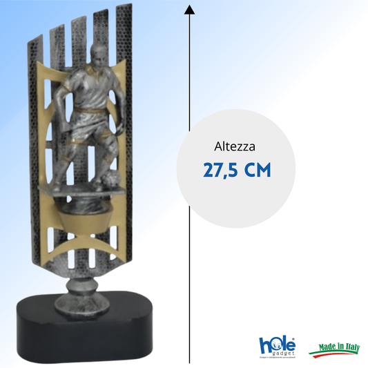Premio calcistico personalizzato 27,5 cm | Cod. 14.518D