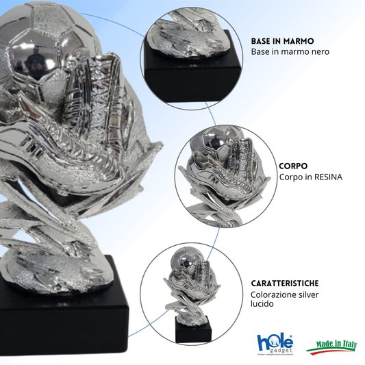 Premio calcistico personalizzato 19 cm | Cod. 14.550B