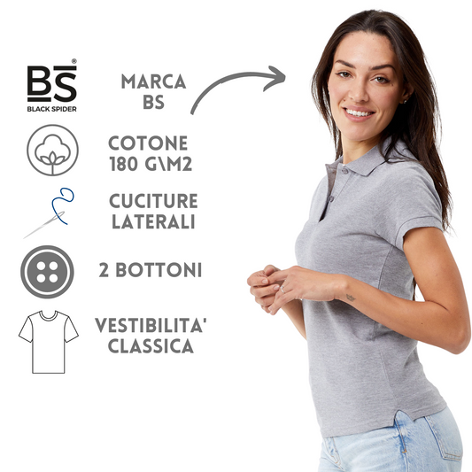 Polo personalizzate da donna | Cod. BSW201
