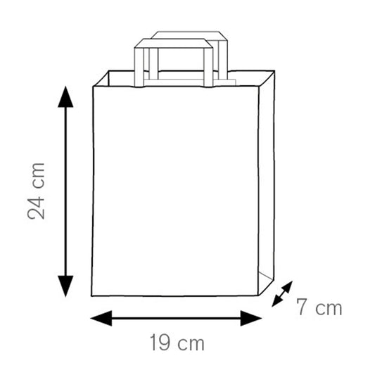 Busta in carta personalizzata 19x24x7 cm | Cod. PG065