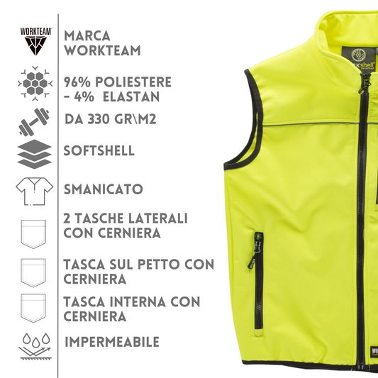 Gilet alta visibilità personalizzato