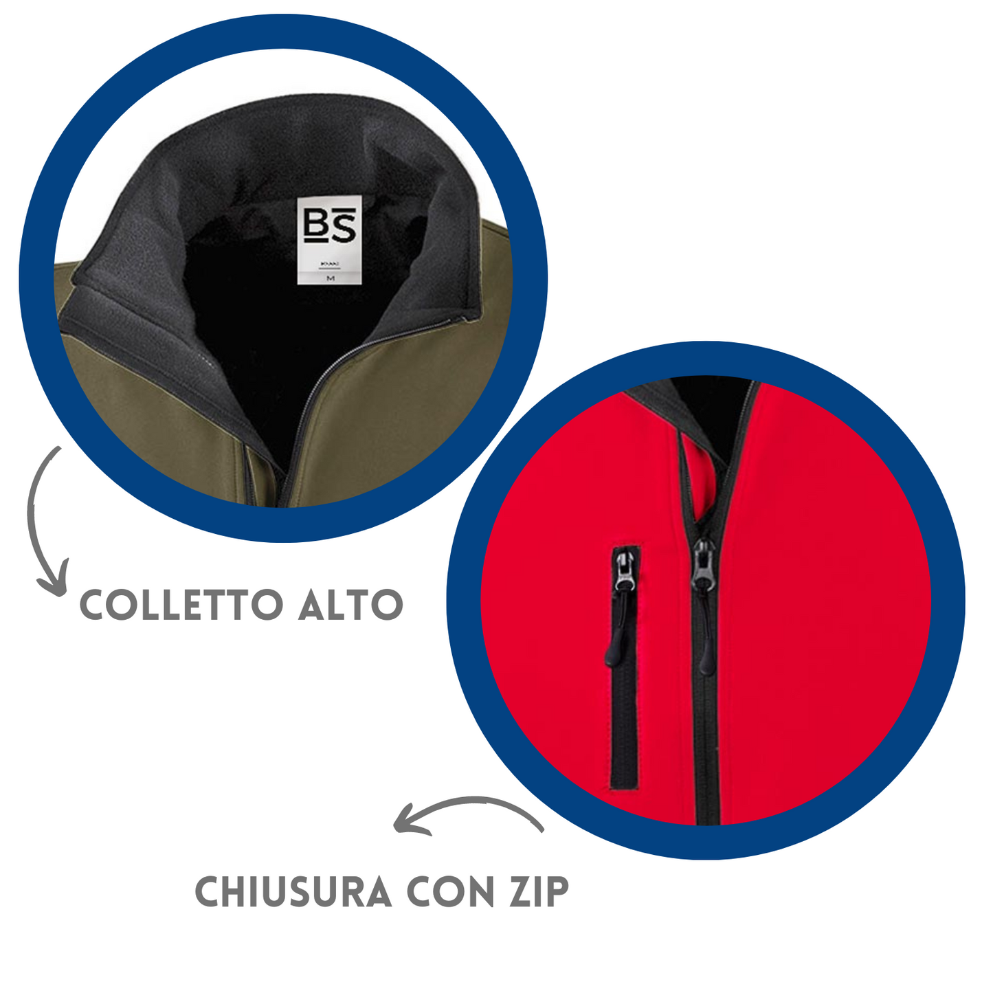 Gilet smanicato da lavoro personalizzato