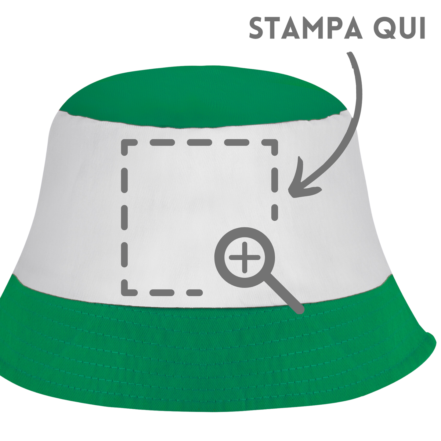 cappellino da pescatore personalizzato