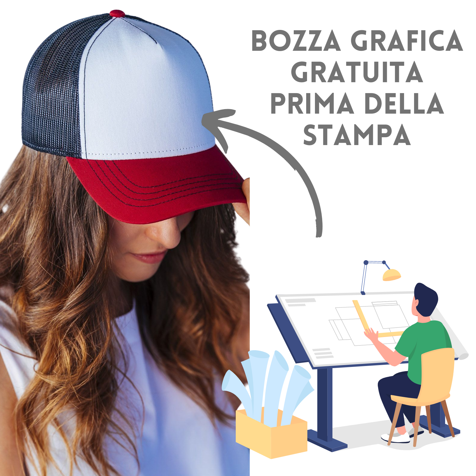 Cappellini personalizzati