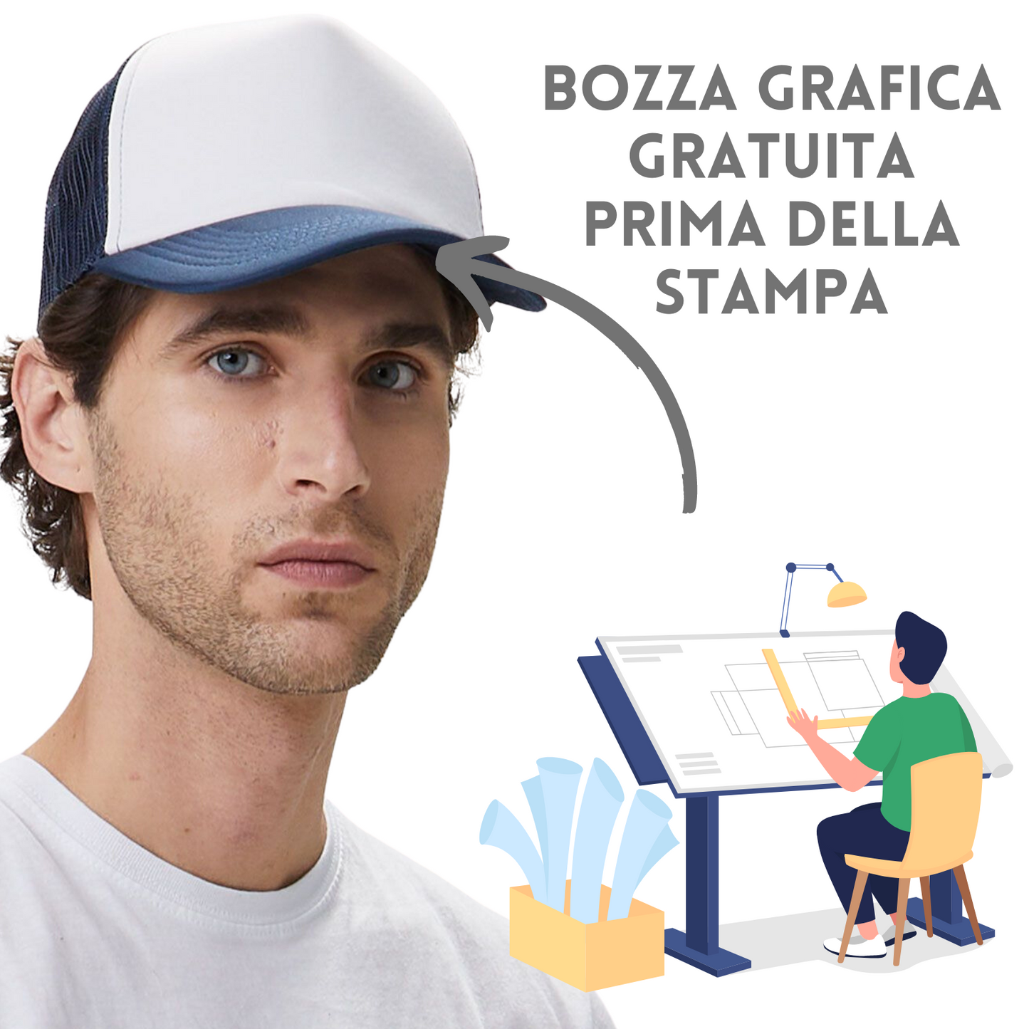 Cappellini personalizzati promozionali