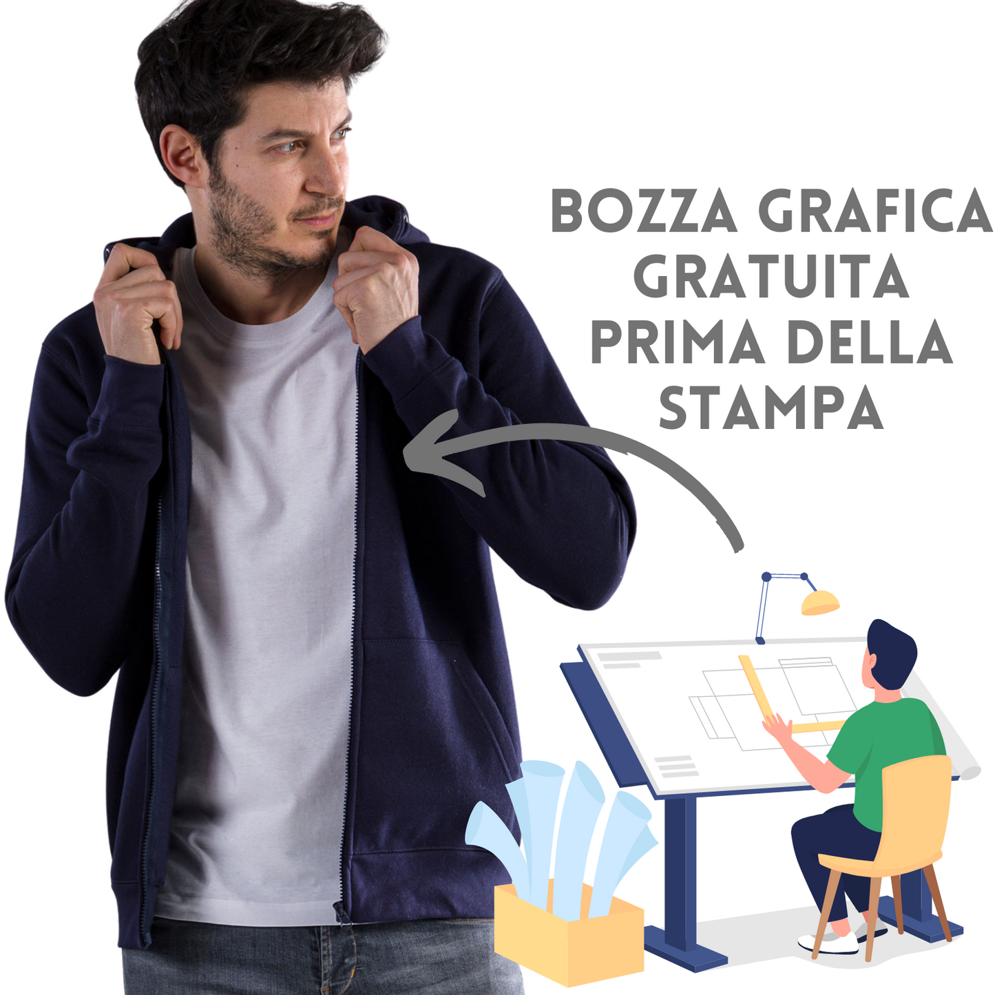 Felpe personalizzate