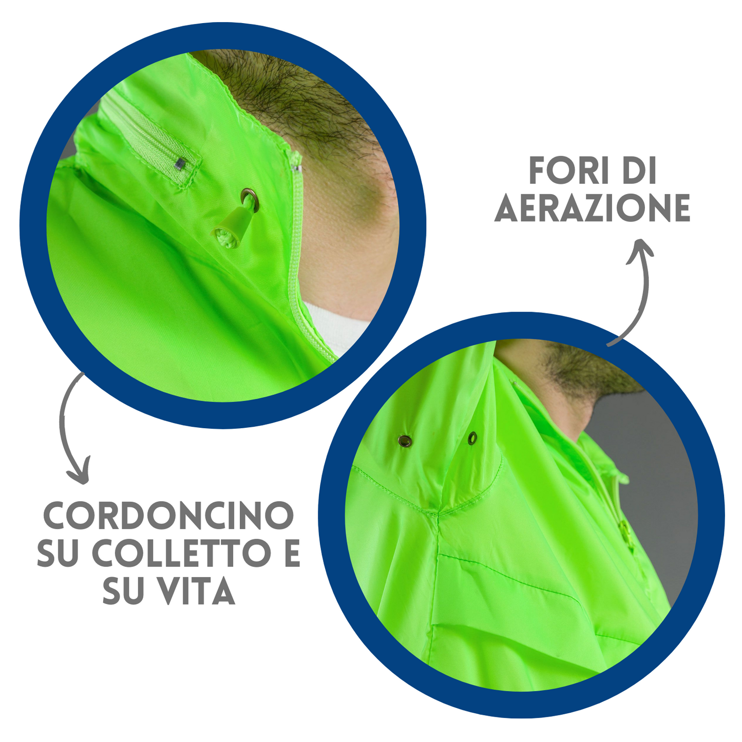 Impermeabili personalizzati