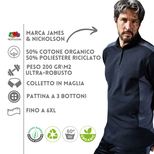 Polo personalizzate da lavoro ad alta resistenza