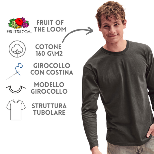 Magliette personalizzate manica lunga