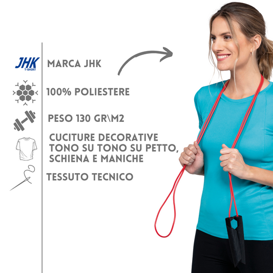 Magliette personalizzate sportive da donna