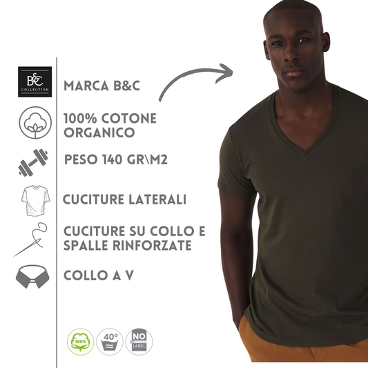 Magliette personalizzate B&C Unisex