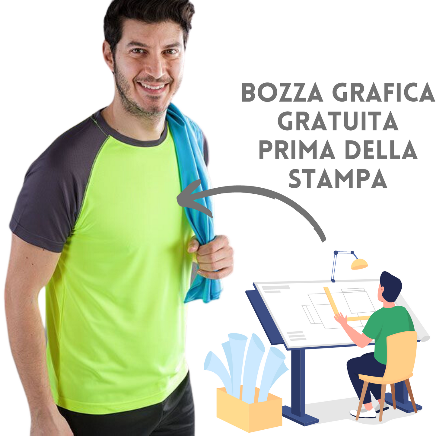 Magliette personalizzate sportive