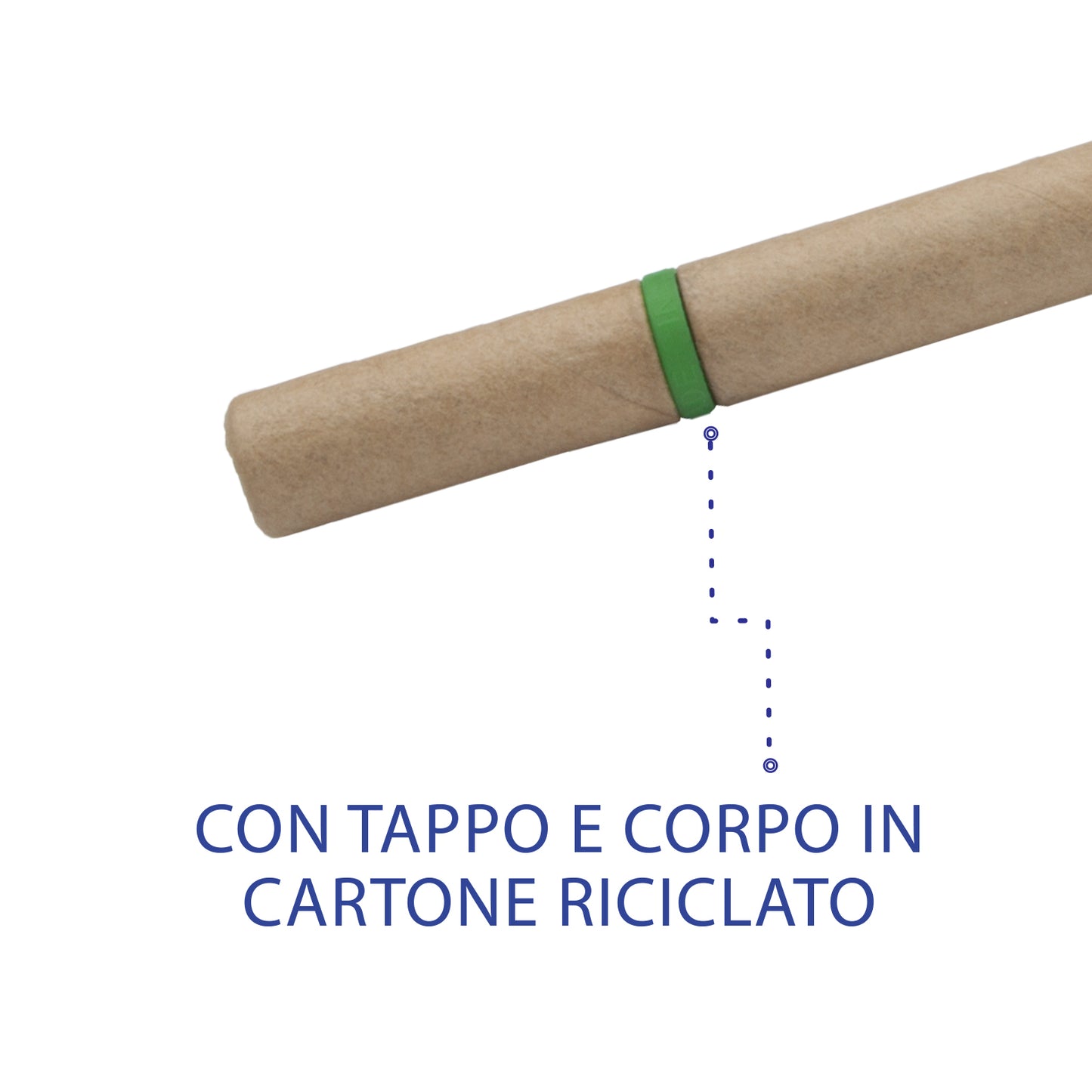 Penna ecologica con cartone riciclato e touch | Cod. AP805892