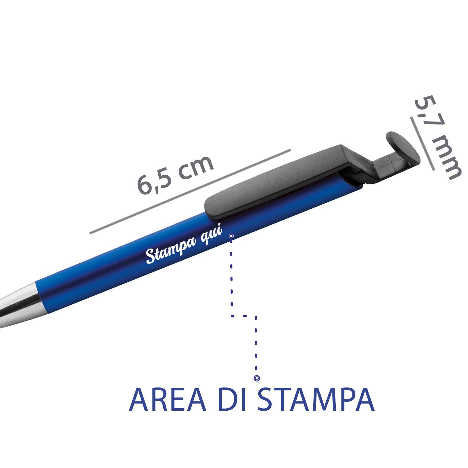 penne personalizzate touch screen