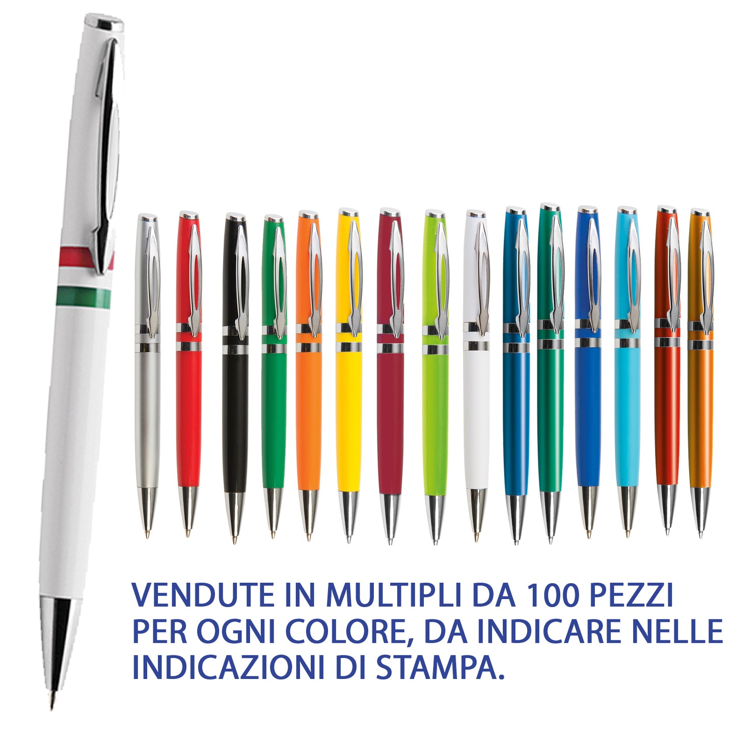 Penne a scatto personalizzate | Cod. PD335