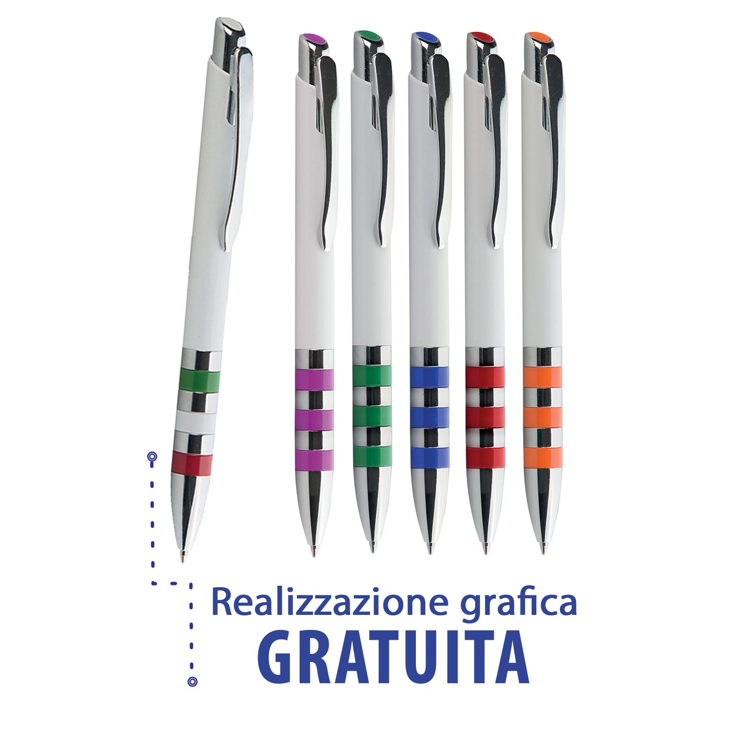 penne personalizzate pubblicitarie con logo aziendale gadget pubblicitari personalizzabili promozionali da personalizzare stampa da regalo economiche aziendali a sfera scatto