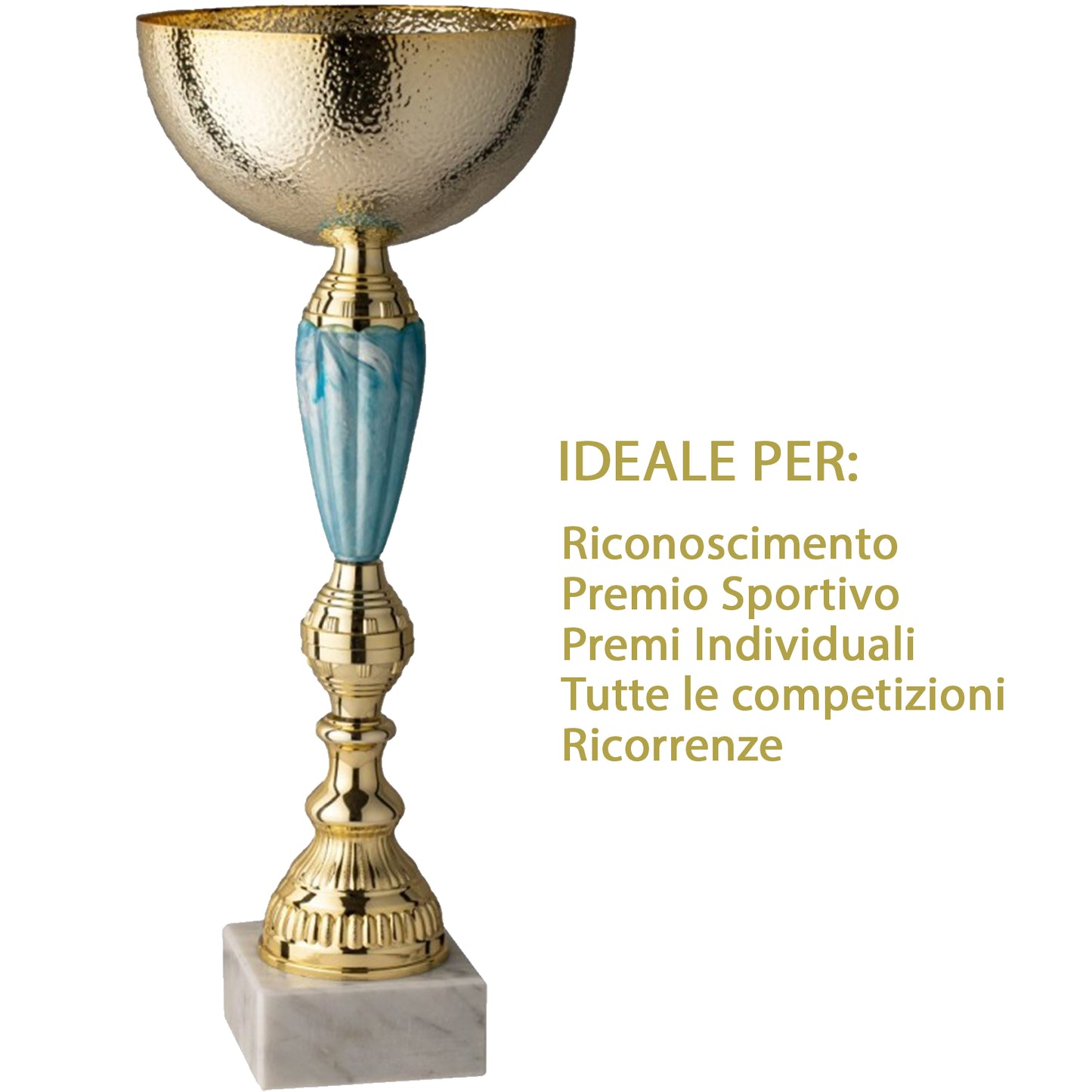 Coppa da 38 cm in metallo ruvido | Cod. 11.113G