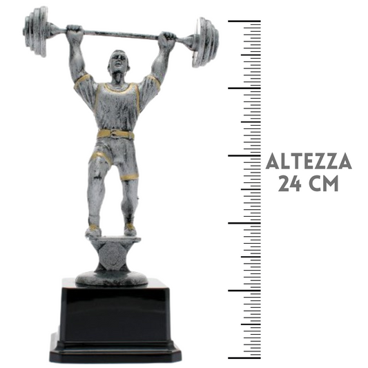 Premiazione personalizzata pesi e palestra