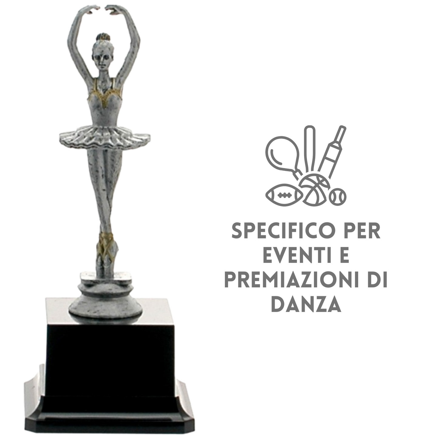 Premiazione personalizzata danza