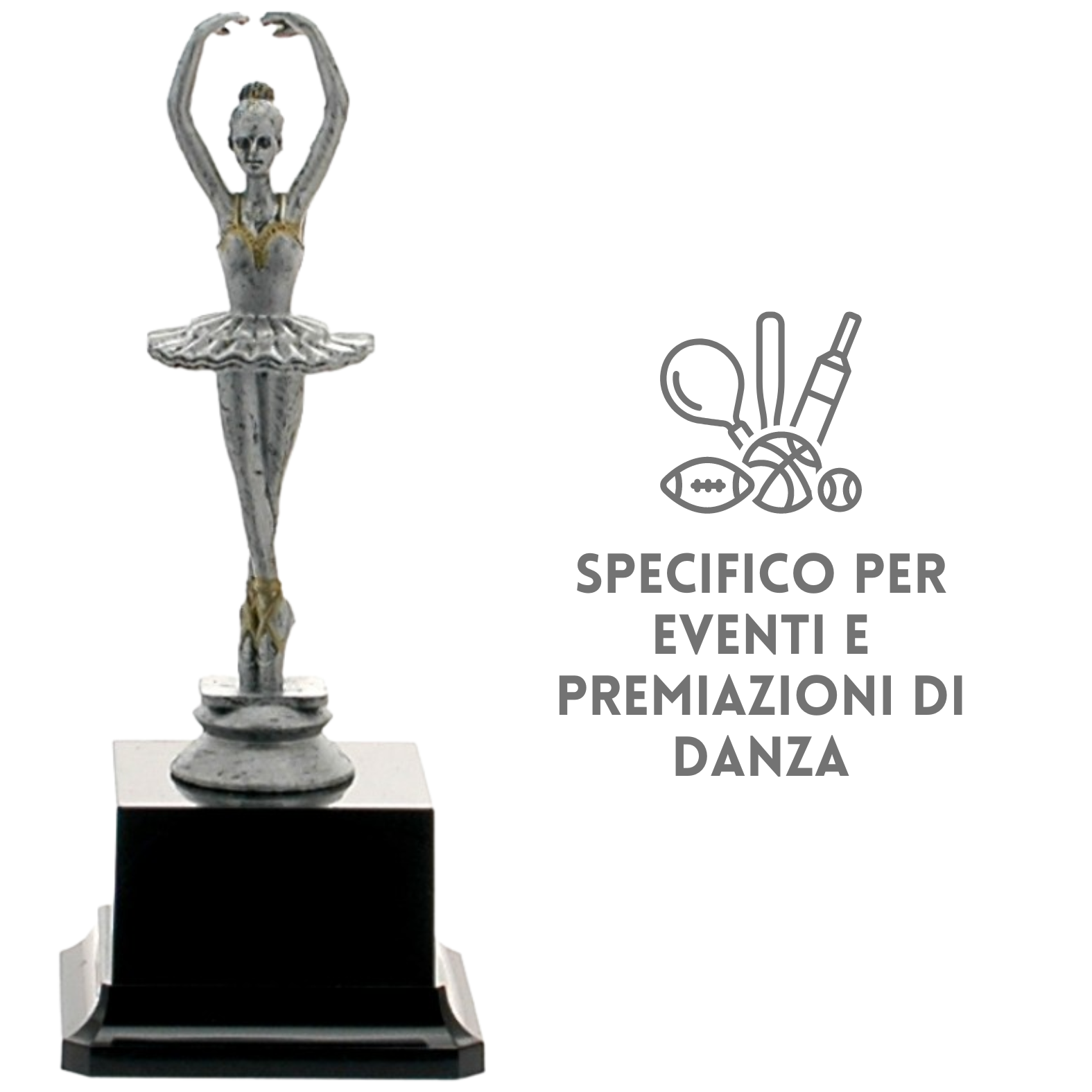 Premiazione personalizzata danza