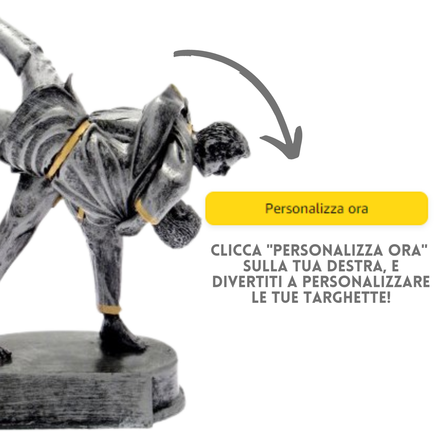 Premiazioni personalizzate Judo | Cod. 17.008
