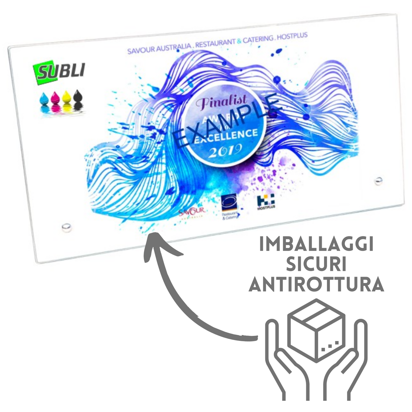 Premiazioni personalizzate in cristallo