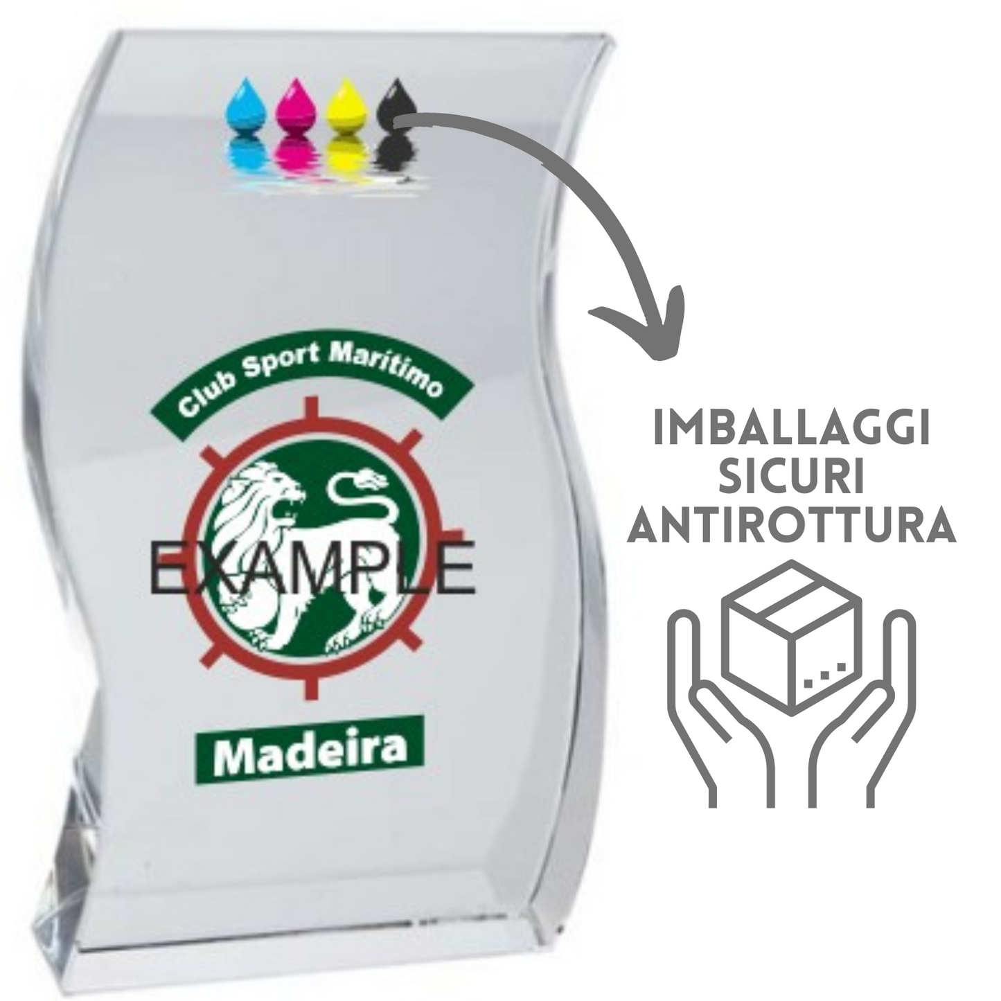 Premiazioni personalizzate in cristallo