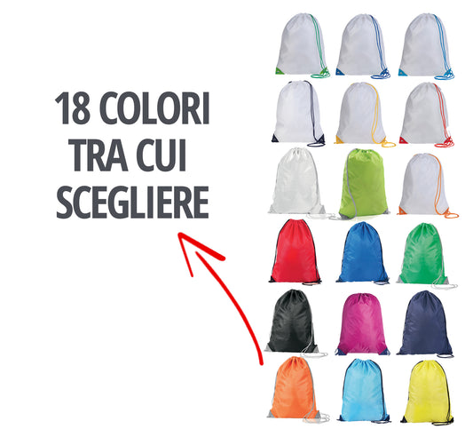 sacche zaino personalizzate gadget promozionali