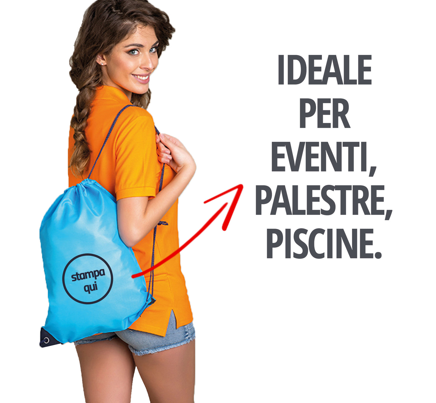 sacche zaino personalizzate gadget promozionali